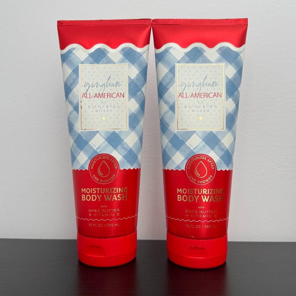 Bath & Body Works Gingham All-American Moisturizing Body Wash (Set of 2)